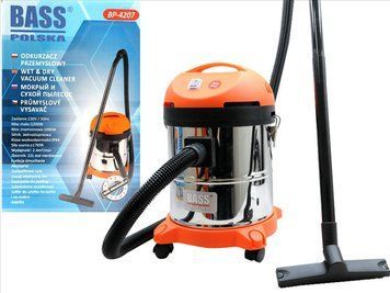 BASS PL БЕЗОПАСНЫЙ ПРОМЫШЛЕННЫЙ ВАКУУМНЫЙ ОЧИСТИТЕЛЬ 22L 1200W ПЛ0974 фото